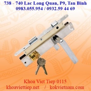 Khóa Tay gạt Việt Tiệp 0115