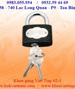 Khóa treo gang bấm Việt Tiệp 01621