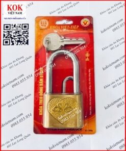 Khóa móc treo đồng bấm Việt Tiệp 01528 Càng dài