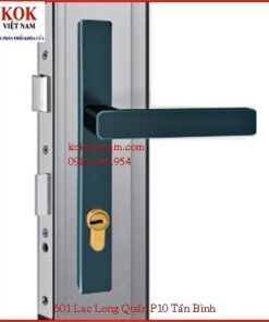 Khóa nhôm Xinfa Viet Tiep 12437 xám xanh