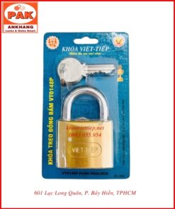 Khóa treo đồng bấm Việt Tiệp 0148P