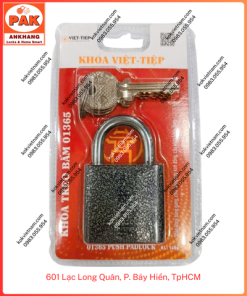 Khóa treo gang bấm 4 phân Việt Tiệp 01365