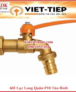 Vòi nước phi 27 tay gạt Nhôm Việt Tiệp 1021020